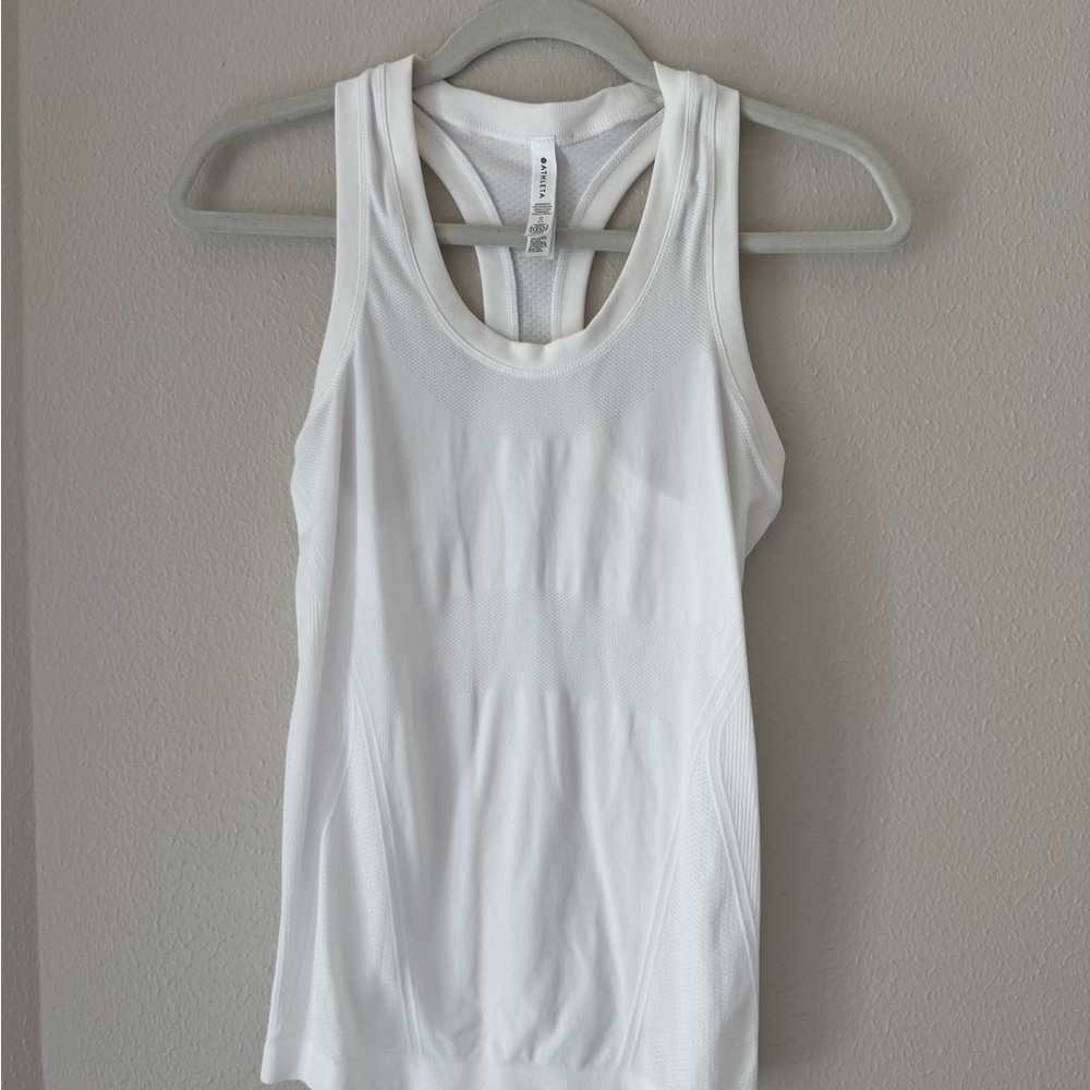 Women's White Athleta Tank Top